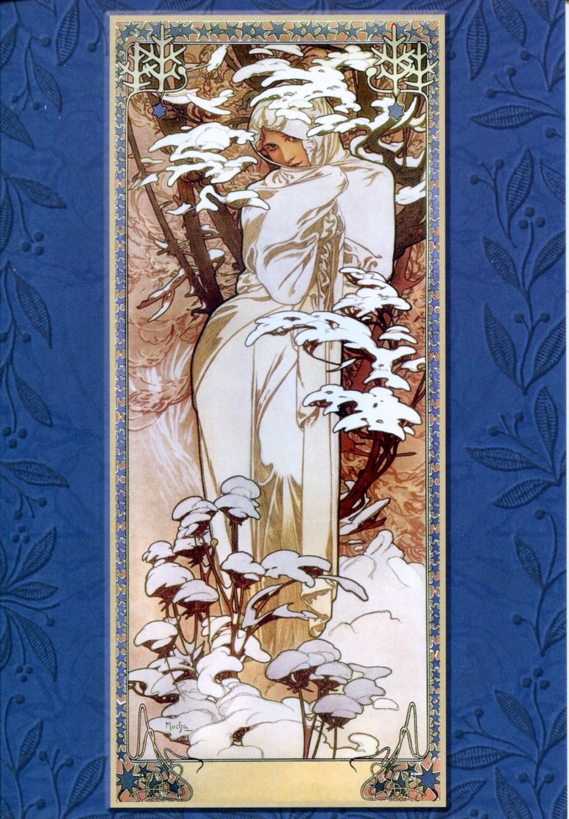 Альфонс Муха зима